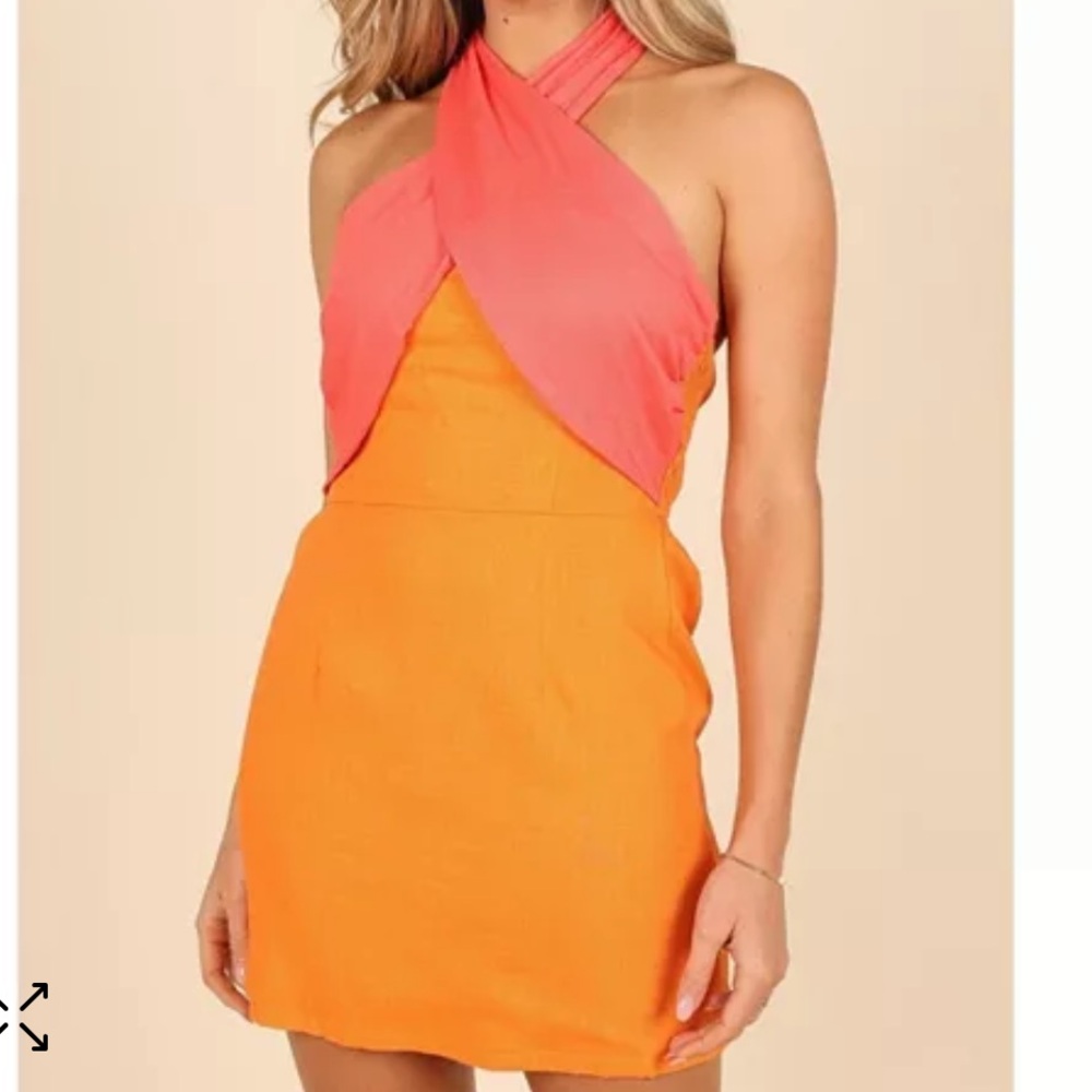 Jaded Halter Neck Mini Dress